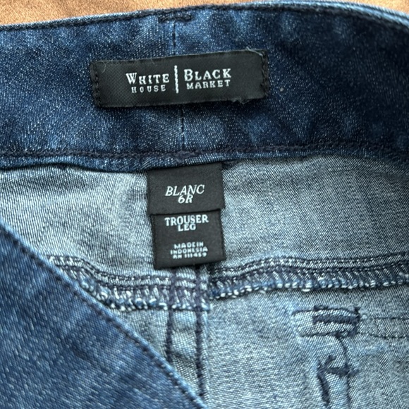 Trouser Leg Dress Jeans. Dark wash - Picture 3 of 5